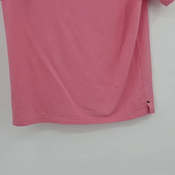 Rhone Men's Pink Polo Shirt Size M - Picture 6 of 8